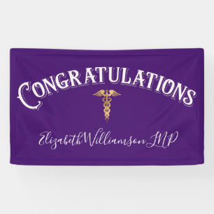 Herzlichen Glückwunsch Nurse Practioner Medical Gr Banner