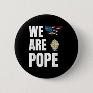 Herzlichen Glückwunsch Papst Leo Xiv. Wir feiern Button