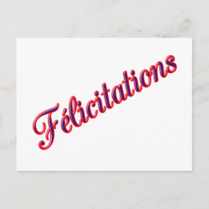 Herzlichen Glückwunsch! Postkarte