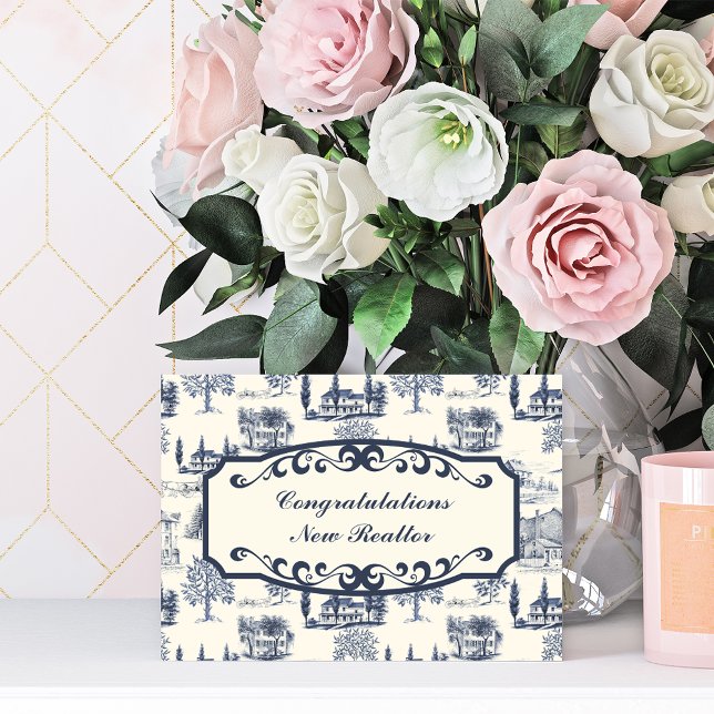 Herzlichen Glückwunsch Realtor-Lizenz Karte (Von Creator hochgeladen)