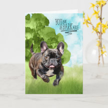 Herzlichen Glückwunsch reBARKable Brindle Französi