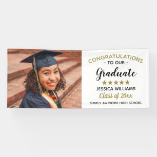Herzlichen Glückwunsch Template Foto Graduate Absc Banner