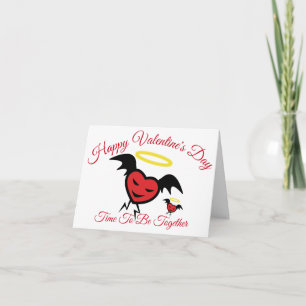 Herzlichen Glückwunsch Valentinstag Feiertagskarte