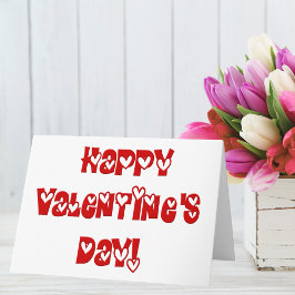 Herzlichen Glückwunsch Valentinstag Feiertagskarte