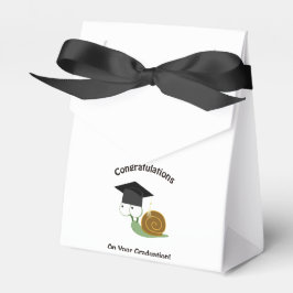 Herzlichen Glückwunsch zu Ihrem Abschluss Schnecke Geschenkschachtel