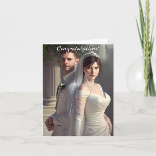 Herzlichen Glückwunsch zu Ihrem Hochzeitstag Karte