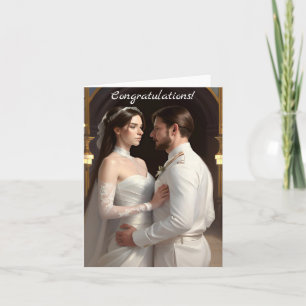 Herzlichen Glückwunsch zu Ihrem Hochzeitstag Karte