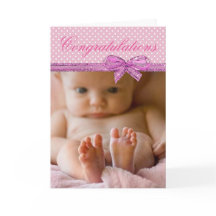 Herzlichen Glückwunsch zu Ihrem neuen Baby Girl
