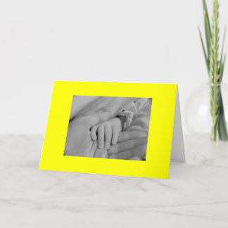 Herzlichen Glückwunsch zu Ihrem neuen Baby Karte
