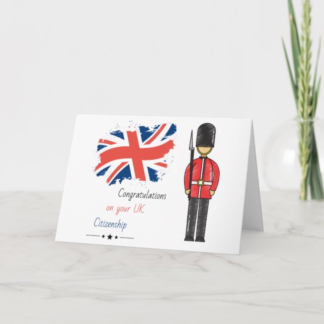 Herzlichen Glückwunsch zu Ihrem UK Citizenship Uni Karte (Vorderseite)
