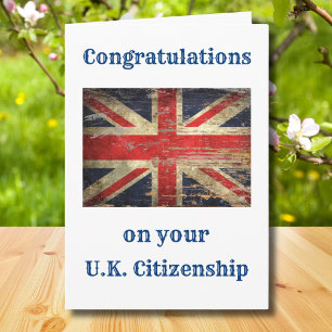 Herzlichen Glückwunsch zu Ihrem UK Citizenship Uni Karte