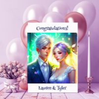 Herzlichen Glückwunsch zu Ihrer Ehe Personalisiert