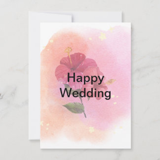 Herzlichen Glückwunsch zu Ihrer Hochzeit! Ich wüns Einladung
