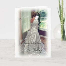 Herzlichen Glückwunsch zu Ihrer Hochzeit Karte