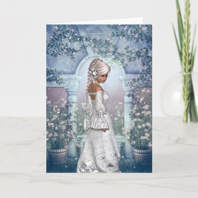 Herzlichen Glückwunsch zu Ihrer Hochzeit mit der S Karte (Vorderseite)