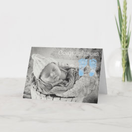Herzlichen Glückwunsch zu Ihrer neuen Baby Boy Car Karte