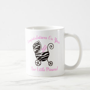 Herzlichen Glückwunsch zu Ihrer neuen kleinen Prin Kaffeetasse