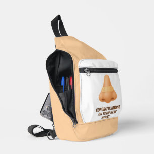 Herzlichen Glückwunsch zu Ihrer neuen Nase Crossbody Bag