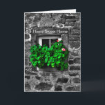 Herzlichen Glückwunsch zu Ihrer neuen Zuhause Card Karte<br><div class="desc">Herzlichen Glückwunsch zu Ihrer neuen Zuhause Card, Zuhause Sweet Zuhause, Schwarz und Weiß mit Farbe Pop Blüten. Wünsche für ihre neue Zuhause für Ihre Freunde oder Familie. Eine einzigartige Karte, um alles zu sagen. Nachricht auf Karte: Unter diesem Dach, Mai das Glück reichlich, Mai lachen und Freude, In jedem Zimmer...</div>