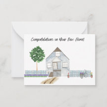 Herzlichen Glückwunsch zu Ihrer neuen Zuhause Card