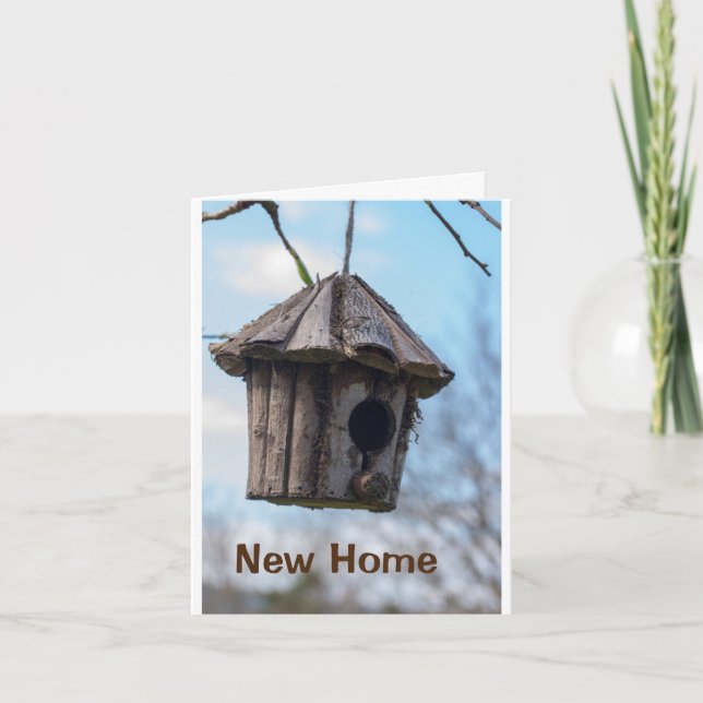 Herzlichen Glückwunsch zu Ihrer neuen Zuhause Karte (Vorderseite)