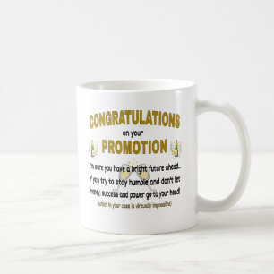 Herzlichen Glückwunsch zu Ihrer Werbeaktion Kaffeetasse