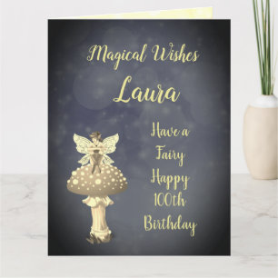 Herzlichen Glückwunsch zum 100. Geburtstag Karte