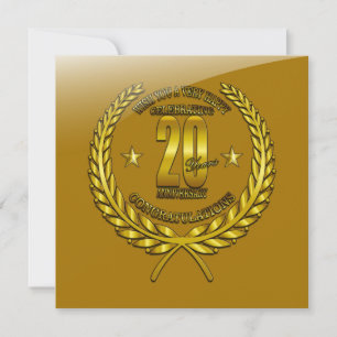 Herzlichen Glückwunsch zum 20. Jubiläum