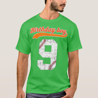 Herzlichen Glückwunsch zum 9. Geburtstag im 9. T-Shirt