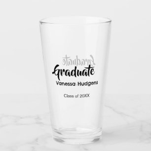 Herzlichen Glückwunsch zum Abschluss Name Datum Ja Glas