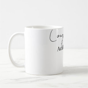Herzlichen Glückwunsch zum Abschluss name datum Kaffeetasse