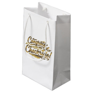 Herzlichen Glückwunsch zum bestandenen Checkride! Kleine Geschenktüte
