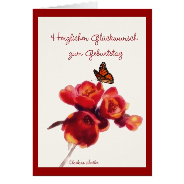 herzlichen Glückwunsch zum Geburtstag (Vorne)