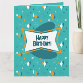 Herzlichen Glückwunsch zum Geburtstag, Aquamarine  Karte