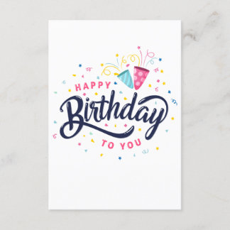Herzlichen Glückwunsch zum Geburtstag auf Sie #2 G Einladung