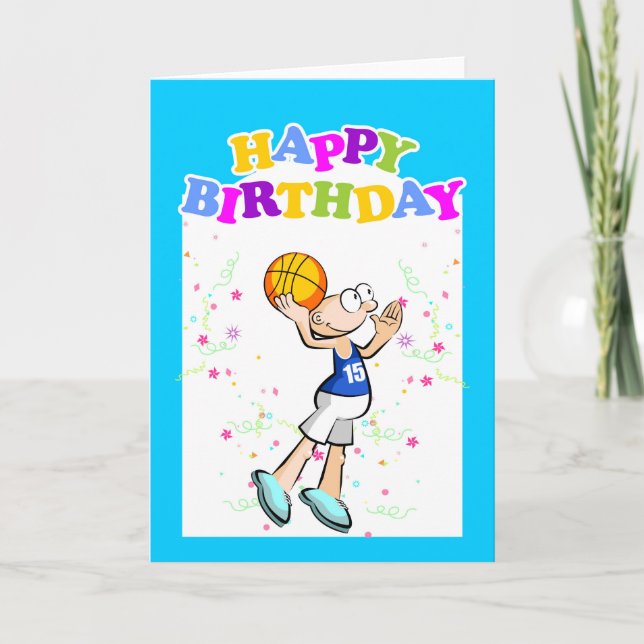 Herzlichen Glückwunsch zum Geburtstag des besten B Karte (Vorderseite)