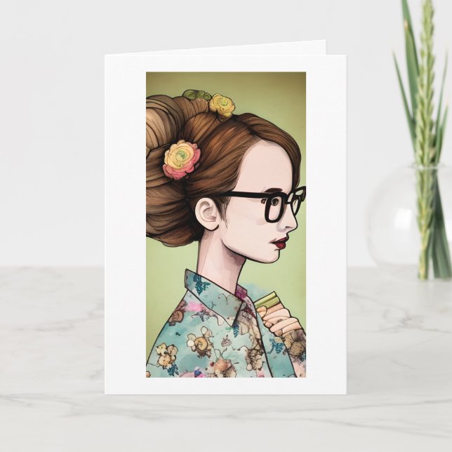 Herzlichen Glückwunsch zum Geburtstag eines Buchli Karte (Vorderseite)