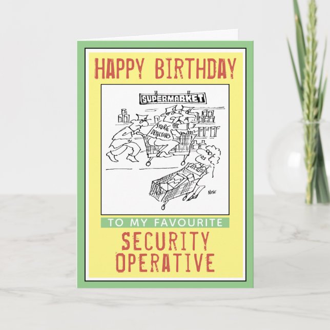 Herzlichen Glückwunsch zum Geburtstag eines Sicher Karte (Vorderseite)