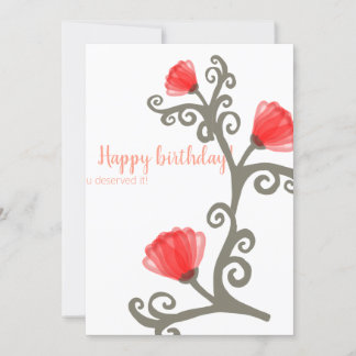 Herzlichen Glückwunsch zum Geburtstag Einladung