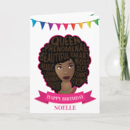 Herzlichen Glückwunsch zum Geburtstag, Ermutigung  Karte