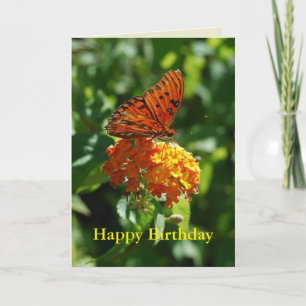 Herzlichen Glückwunsch zum Geburtstag, Fritillary Karte