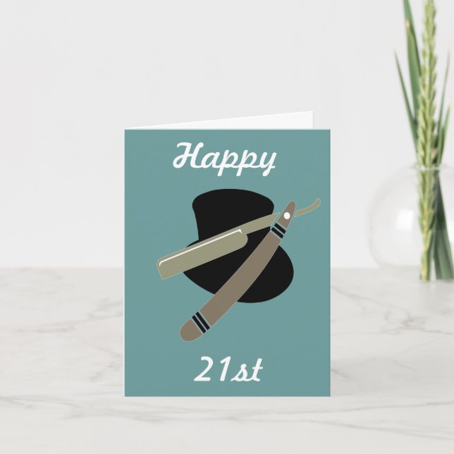 Herzlichen Glückwunsch zum Geburtstag für einen Ty Karte (Vorderseite)