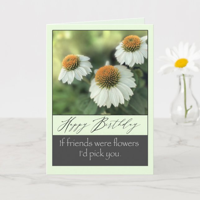 Herzlichen Glückwunsch zum Geburtstag für hübsche  Karte (Kleine Pflanze)