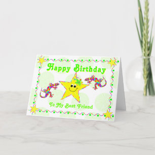Herzlichen Glückwunsch zum Geburtstag für meinen b Karte