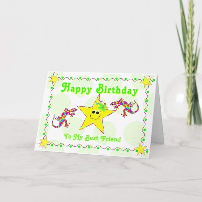 Herzlichen Glückwunsch zum Geburtstag für meinen b Karte (Vorderseite)