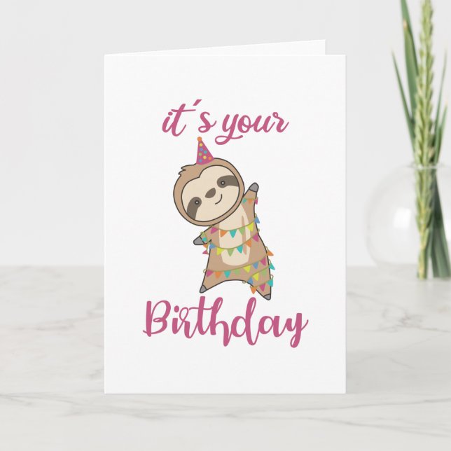 Herzlichen Glückwunsch zum Geburtstag für Sie Nied Karte (Vorderseite)