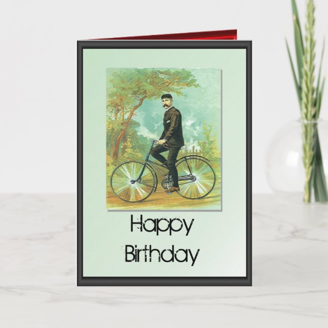 Herzlichen Glückwunsch zum Geburtstag - Gentleman  Karte (Vorderseite)