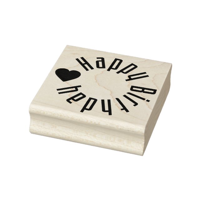 Herzlichen Glückwunsch zum Geburtstag Gummistempel (Stempel)