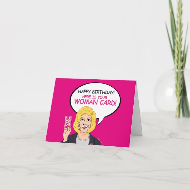 Herzlichen Glückwunsch zum Geburtstag, Hier ist Ih Karte (Vorderseite)
