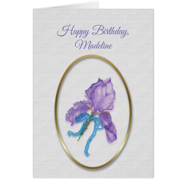 Herzlichen Glückwunsch zum Geburtstag, (individuel (Vorne)